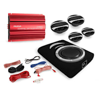 Car Hifi Set "Rome" 4.1 system 3000W met bass, luidsprekers & versterker