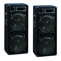 DX 2222 Enceintes Sono Passive DJ PA 2000W 3 voies