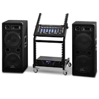 Complete DJ PA Package - Rack Star Series 'Mars Flash' 400 people