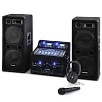 Set DJ PA Rack Terra Titan 2000W - pour 400 personnes