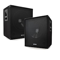 15" Active DJ PA Subwoofers 1200W Pair