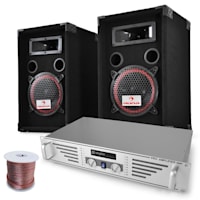 DJ PA System 'Funky Breakbeats' Amplifier Speaker Set