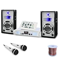 DJ PA System 'Wedding Fox' Mixer Amplifier Speakers Set