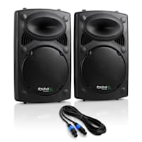 SLK Par de altavoces PA Maestro esclavo 2x25cm 900W