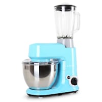 Carina Azzura Set 800W Stand Mixer + 1.5L Blender Blue