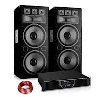 Set audio Saphir Series "Warm Up Party" 215PLUS Ampli 1200W