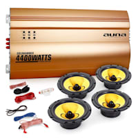 Auna 4.0 auto hifi set "Golden Race V6"