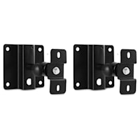 Pair of Malone ST-3 WSS Speaker Wall Mounts Black