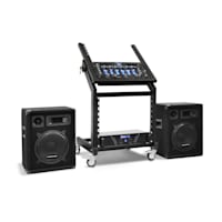 DJ PA Set Rack Star Series Pluto Gravity Bluetooth 200 People