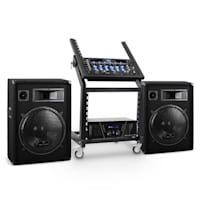 DJ PA Set Rack Star Series Venus Bounce Bluetooth 300 People