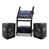 Rack Star Series Uranus Blues PA szett, Bluetooth, 250 személy