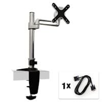 ET01-C011 Desk Mount Table Mount Swivel Arm Monitor Inc. 2m DVI Cable