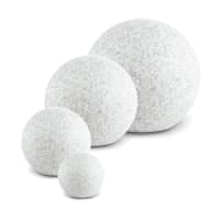 Shineball S-XL Set 4 boules lumineuses de jardin granit