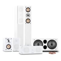 Linie-501-WH Système son enceintes home cinéma 5.1 600 W RMS - blanc