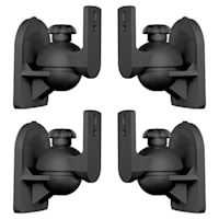 SB-28 Set of 4 Black Speaker Mounts < 3.5 kg