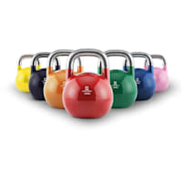 Compket Set, sada kettlebellov, 7 x súťažný kettlebell, oceľ