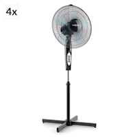 Black Blizzard 2G Ventilatore a piantana set da 4 41 cm (16''), 50 W Nero