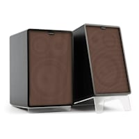 Retrospective 1978 MKII 3-Way Bookshelf Speaker black incl. Cover brown