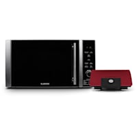 Luminance Prime Microwave Buddy Set Microwave + Grill Heating Plates