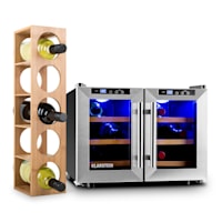 Reserva Saloon Wine Set 2-pc Wine Refrigerator Wine Rack