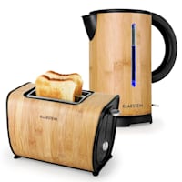 Bamboo Garden Breakfast Set Small Kettle |Toaster | Bamboo