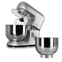 Bella Argentea Robot da Cucina Set Completo + Ciotola Extra argento