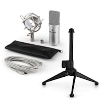 MIC-900S USB kit micro V1 | micro à condensateur argent | trépied de table