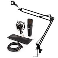 MIC-920B USB Microphone Set V3 Condenser Microphone Microphone Arm Black