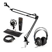 MIC-920B USB set de micrófonos V3 auriculares de estudio, micrófono de condensador+brazo de micrófono