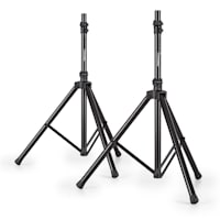 Pair of Speaker Stands for PA Boxes 25kg Black