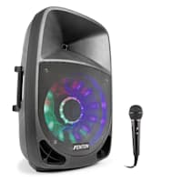 FT1200A Kolumna aktywna 250 W Bluetooth z mikrofonem kolor czarny