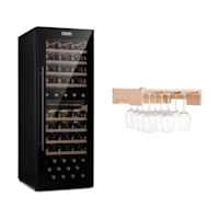 Barossa 77 Duo Wine Fridge Set 2 Zones 191L / 77 Bottles Wine Glass Shelf