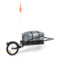 Follower, set rimorchio per bicicletta, ruota da 16", 35 kg di portata, 120 litri, borsa da trasporto