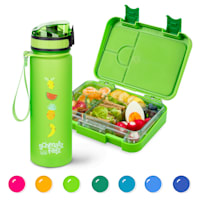 schmatzfatz Frühstücksset Lunchbox & Trinkflasche Tritan dicht BPA-frei