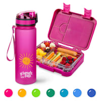 schmatzfatz Frühstücksset Lunchbox & Trinkflasche Tritan dicht BPA-frei