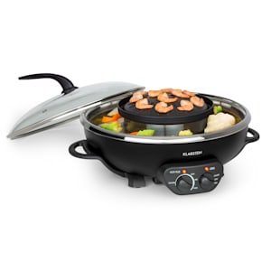 Klarstein Chateaubriand Nuovo Raclette 1200W Alluminio / Pietra 8 persone  Pietra naturale/piastra