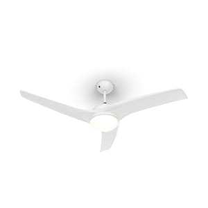 Figo 132 cm 55 W Ventilatore da soffitto con luce Bianco - 10029345