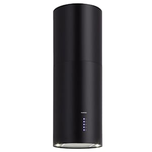 Klarstein Beretta cappa aspirante a isola Ø49,5cm a ricircolo 650m³/h LED nero