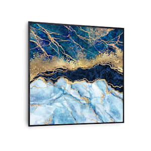Wonderwall Air Art Smart Riscaldatore a infrarossi Marmo blu - 10037827