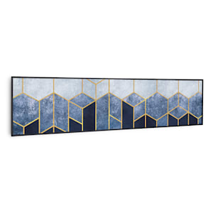 Wonderwall Air Art Smart Riscaldatore a infrarossi Linea blu - 10037847