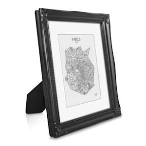 Foto rám, Regent, obrazový rám, obdĺžnikový, 25 × 20 cm fotky, pasparta, sklo, rokoko