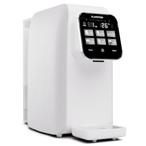 AquaLine 3L - Depuratore d'acqua, filtrazione a 5 livelli, 6 temperature dell'acqua, 3 litri di capacità, bianco - 10045496