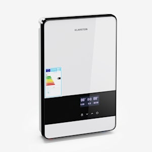Klarstein Blaze Flow Elektrischer Durchlauferhitzer | 24kW | weiß