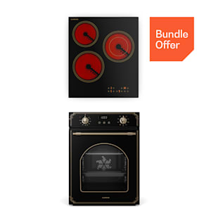 Victoria - Piano cottura in vetroceramica + forno compatto - 60003304