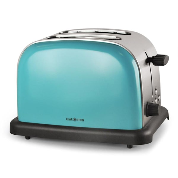 BT-318-T Stainless Steel 2-Slice Toaster - Turquois - 10005178