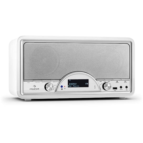 Virginia BK, DAB / DAB + digitalni radio, Bluetooth, USB, FM, AUX, MP3, bijela - 10027104
