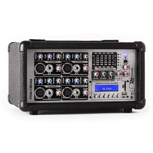 PDA-C804A, 800 W, 4 csatornás keverőpult - 10027516
