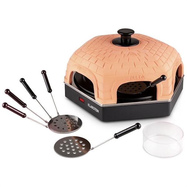 Capricciosa, 1200 W, pečica za pečenje mini pizze za 6 osob, oprema - 10028458