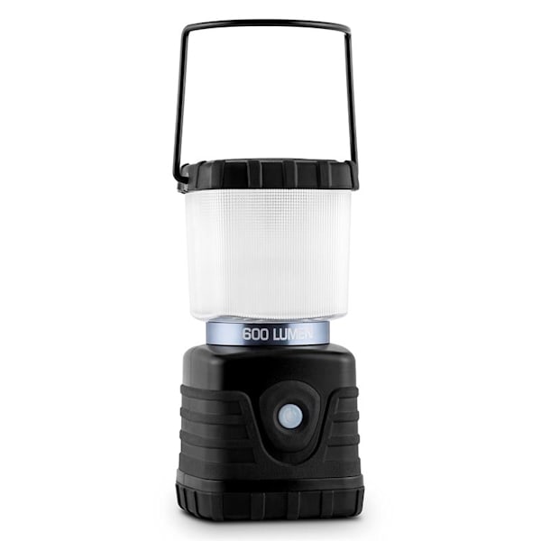 Yaries, černá kempingová LED lucerna, rohová, 600 lumenů - 10028624