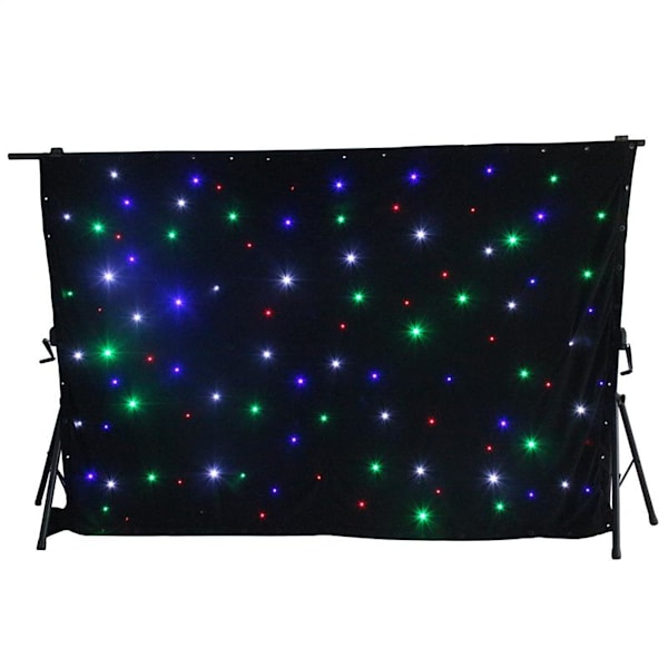SparkleWall, LED függöny, 96 RGBW LED dióda, 3 x 2 m, controllel távirányító mellékelve - 10029680